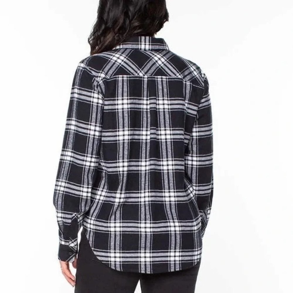 Brand new Well Worn Super Soft Cotton Blend Flannel Classic Plaid Shirt - Picture 7 of 7